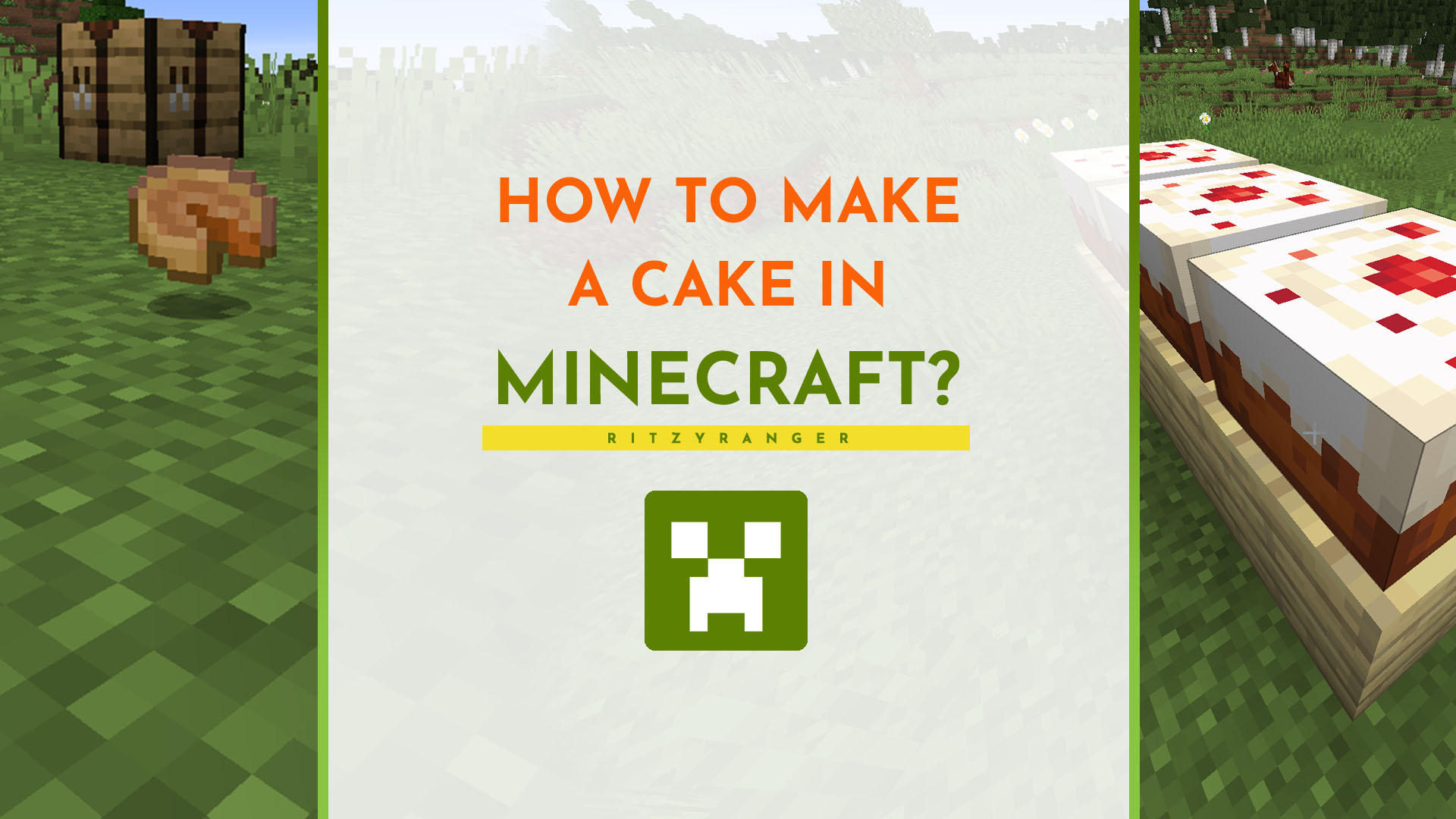 How to make a cake in Minecraft?