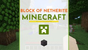 Block of Netherite Minecraft