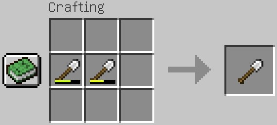How to repair shovel Minecraft?