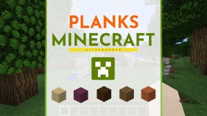 How to make planks Minecraft?