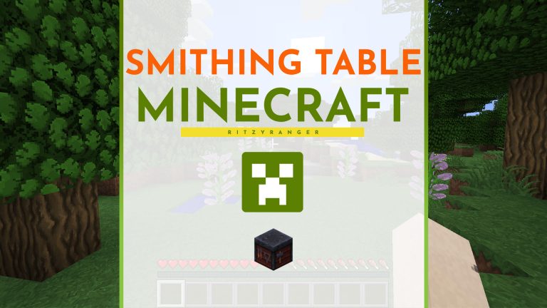 How to make smithing table in Minecraft?